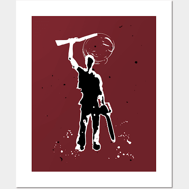 Ash Williams Wall Art by Bongonation